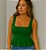 Regata Tricot Modal Feminina - Blusa Bata Peplum - Acinturada - Imagem 2