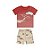 Conjunto Camiseta Jacarés Explore e Short Tartaruguinhas - Elian- Ref 201219 - Imagem 2