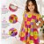 Vestido Infantil Menina - Estampa De Gatinhos Verão - Colorido - Imagem 2