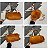Bolsa Feminina Infantil Transversal/Bolsa de Mão Portátil com Estampa Fofa de Gato E Capivara - Imagem 1