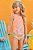 Maiô em Malha Feminino Infantil Uv Dry com Proteção Uv 50+ Ref -74126 - Infanti - Imagem 1