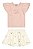 Conjunto Feminino Infantil Blusa Com Detalhe Flor e Saia com Short Embaixo - Coloritta - Ref 73320 - Imagem 3