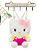 Mochila De Hello Kitty de Pelúcia - Macia e Fofa Super Comfortavel - Imagem 2