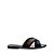 Mini Melissa M-Lover Slide Infantil Preta Holográfica  - Ref 35968 - Imagem 4