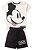 Conjunto Infantil Masculino Bermuda Moletinho e Camiseta Mickey - - Imagem 2