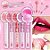 Gloss Labial Lip Oil + Lip Balm 2 em 1 Hidratante de Boca Lollipop Pirulito Febella - Imagem 1