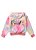 Conjunto Inverno Menina Rosa Cropped Com Capuz e Calça Jogger - Imagem 3