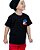 Conjunto Menino Camiseta Preta Com Estampa do Sonic e Bermuda De Moletinho Vermelha - Imagem 2