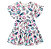 Vestido Infantil Feminino - Malha Off Estampado Stitch - Disney - Imagem 2