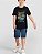 Brandili - Camiseta Infantil Menino de Dinossauro Preto - Ref 36475 - Imagem 2