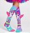 Meia Divertida Maluca Colorida 3d Infantil - MENINA - Imagem 7