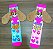 Meia Divertida Maluca Colorida 3d Infantil - MENINA - Imagem 5