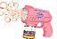 Lança Bolha de Sabão - Automática Luz LED - Pistola Máquina de Bolhas - Brinquedo - Imagem 1