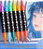 Conjunto de Canetas Glitter Dual Tip Markers – 36 Unidades - 72 Cores - Imagem 3