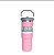 Copo Térmico Inox 900ml - Flip Tumbl Aço Inoxidavél - Isolamento Termico Com Canudo - Imagem 10