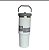 Copo Térmico Inox 900ml - Flip Tumbl Aço Inoxidavél - Isolamento Termico Com Canudo - Imagem 5
