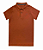 Camiseta Polo Infantil Manga Curta - Terracota - Essencial Slim Ogochi - REF7496001 - Imagem 1