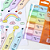 Kit 6 Marca Texto Pastel - Escolar Colorido - Caneta Marcador Escolar - Bonace - Imagem 3