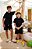 Conjunto Masculinino Infantil Camisa e Bermuda - Conjunto Guilherme - PRETO - Imagem 1
