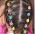 Kit com 50 Mini Piranhas de Cabelo - Mini Presilha Grampo De Cabelo Infantil Colorido - Com 50 und - Imagem 6
