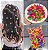 Kit com 50 Mini Piranhas de Cabelo - Mini Presilha Grampo De Cabelo Infantil Colorido - Com 50 und - Imagem 2
