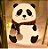 Luminária de Silicone Noturna - Sensor De Toque - Panda Fofa - Silicone - Recarregável De USB - Pamda - Imagem 4
