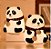Luminária de Silicone Noturna - Sensor De Toque - Panda Fofa - Silicone - Recarregável De USB - Pamda - Imagem 1