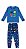 Pijama Masculino Infantil Manga Longa em Algodão Malwee -Azul REF105332 - Imagem 1