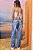Calça Feminina Wide Leg em Jeans Arkansas - Ref 74921 - Lilimoon - Imagem 2
