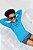 Conjunto de Camiseta e Sunga em Malha Uv Dry com Proteção Uv 50+ Azul - Ref 75710 - Johnny Fox - Imagem 1