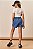 Shorts em Jeans Bellini Feminino juvenil Com Elástico - Ref 75104 - Lilimoon - Imagem 2