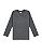 Camiseta Masculina Infantil Manga Longa em Meia Malha Malwee -Preto/Branca/Chumbo/Verde REF86776 - Imagem 1