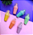 kit com 6 canetas - Marca Texto Sorvete - Papelaria Fofinha - Duole - Imagem 1