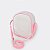 Bolsa Infantil com Led Pampili Seja Luz Strass Glitter Branca e Rosa Neon REF6001085 - Imagem 4