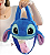 Lilo & Stitch Bolsa de Pelúcia Disney - Infantil com alça regulável - Azul - Imagem 1