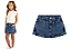 Short Saia Infantil Menina Jeans - Colorittá - Azul Jeans - Ref 75308 - Imagem 2