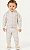 Conjunto Abrigo Infantil Menina Inverno Ziper e Capuz Off -  Colorittá - Ref 71159 - Imagem 1