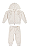 Conjunto Abrigo Infantil Menina Inverno Ziper e Capuz Off -  Colorittá - Ref 71159 - Imagem 2
