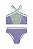 Biquini Summer Girls Elian Feminino Infantil Lilás\Verde- Ref - 251850 - Imagem 1