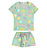 Pijama Infantil Menina Estampado Brilha No Escuro Em Algodão Verde -  Malwee Kids - Ref 126316 - Imagem 1