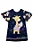 Vestido Infantil em Malha Power Estampado Azul Marinho - Ref 81034 - Kukiê - Imagem 1