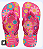 Chinelo Havaianas Infantil Flores - Pink - Imagem 2