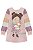 Vestido Infantil Manga Longa em Malha Fresh Kukie -Rosa Estampado REF62973 - Imagem 1