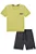 Conjunto de Camiseta em Meia Malha e Bermuda em Malha Bicolor - Ref 77675 - LucBoo - Imagem 3