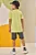 Conjunto de Camiseta em Meia Malha e Bermuda em Malha Bicolor - Ref 77675 - LucBoo - Imagem 2