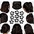 Kit de Tictacs Infantil Estrela Preto - para Cabelo - com 50 Unidades - Imagem 2
