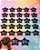 Kit de Tictacs Infantil Estrela Preto - para Cabelo - com 50 Unidades - Imagem 4