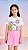 Conjunto Infantil Menina - Margarida - Off-Rosa - Blusa E Shorts Saia - Zara - Imagem 2