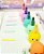 Kit Com 6 Marca-Texto - Multicor - em Forma de Polvinho Fofo - Imagem 2