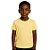 Camiseta Masculina Infantil Manga Curta Amarela Essescial Slim Ogochi REF6006001 - Imagem 2